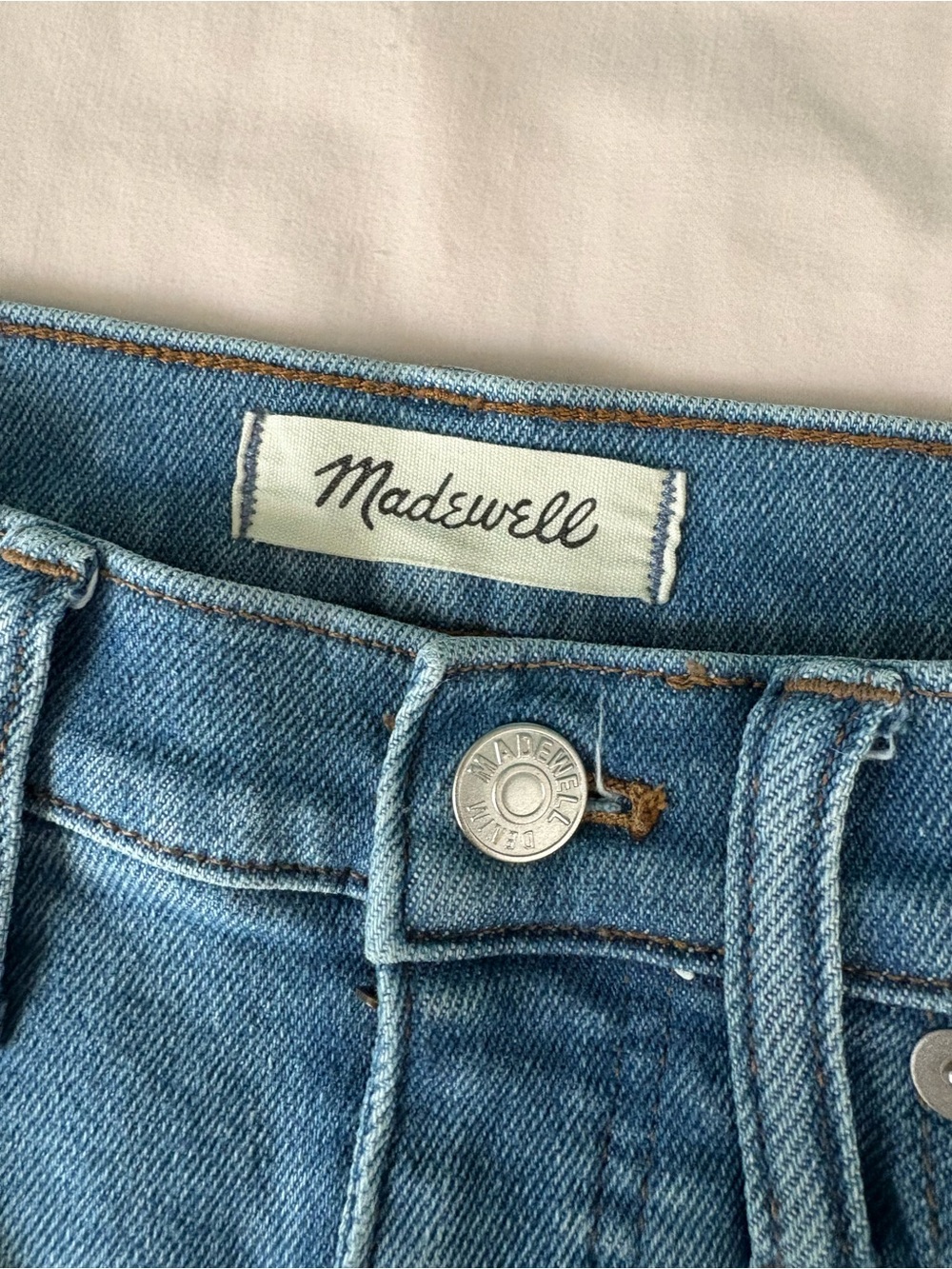 Madewell Light Blue Skinny Jeans